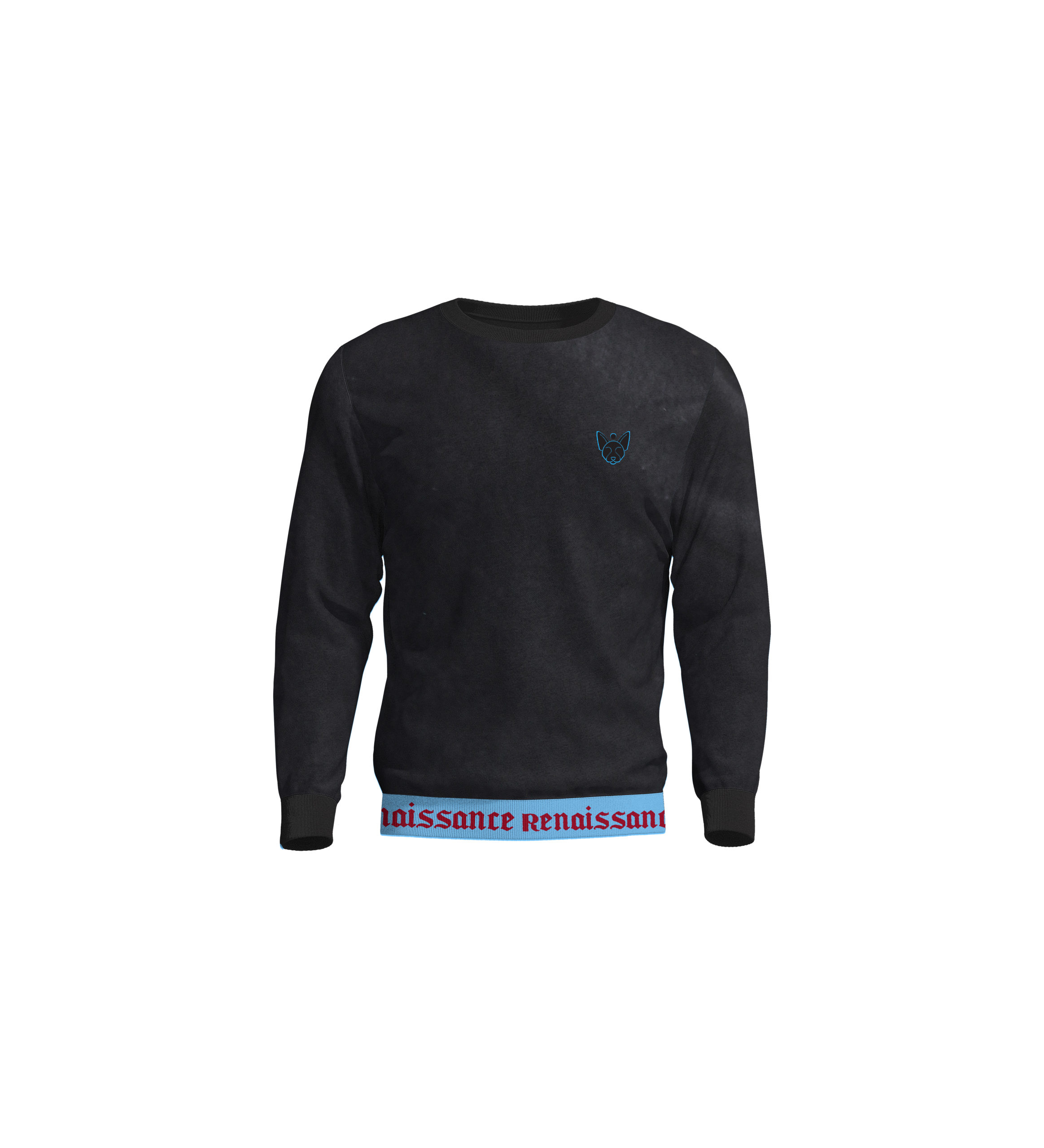 WeGood Premium Black Plush Sweater